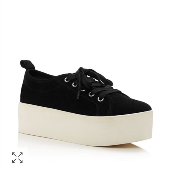 aqua platform sneakers